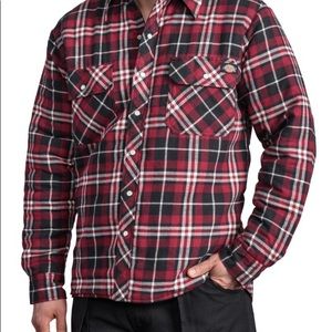 COPY - Dickies Quilted Snap Shirt Jacket - M
